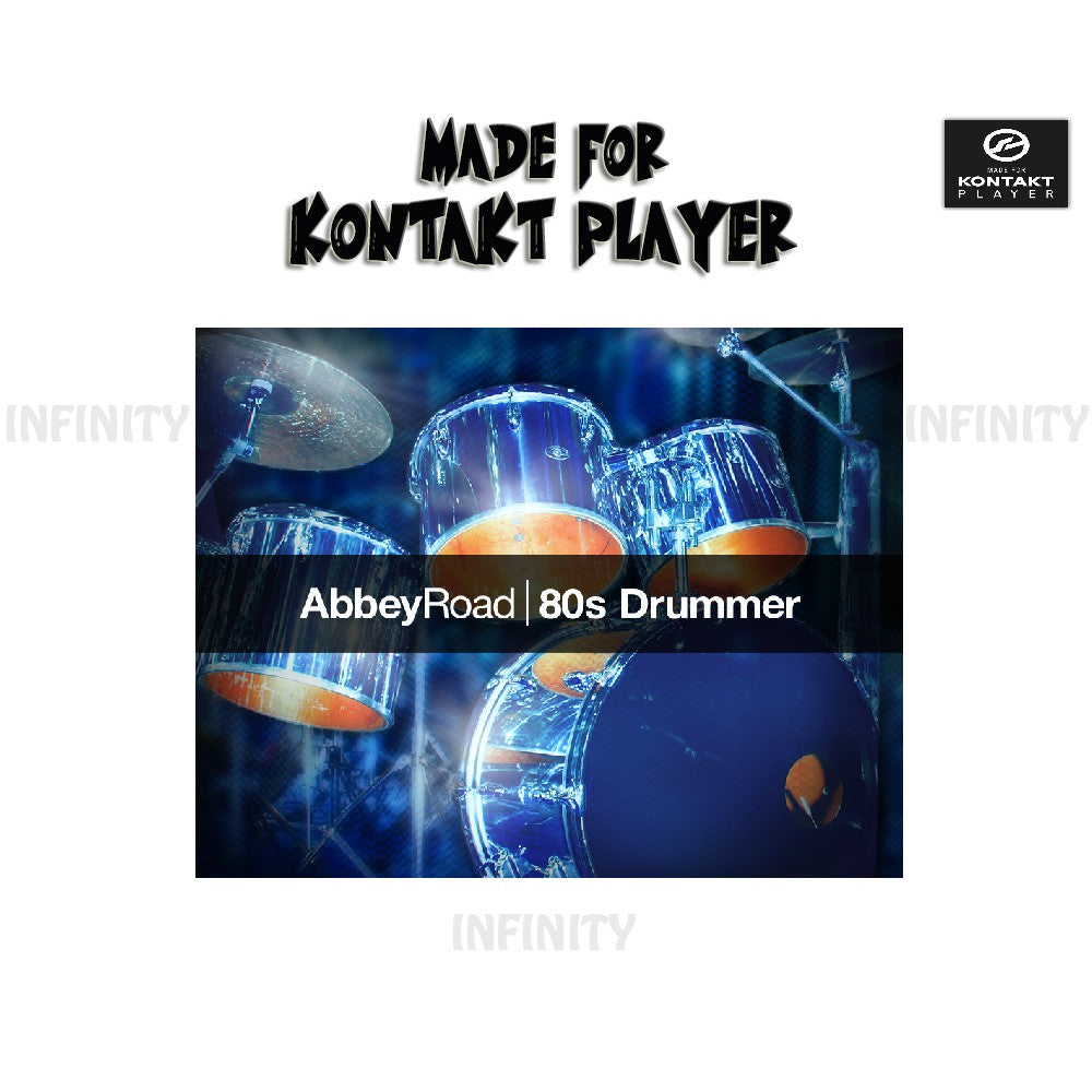 Abbey Road 80S Drummer  Native Instruments (Win/Mac) *Kontakt Library*