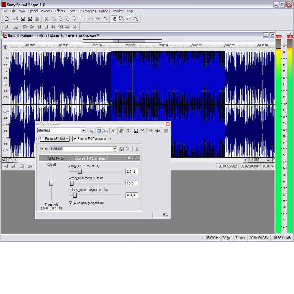 Sound Forge 7.0  Sony (Windows)