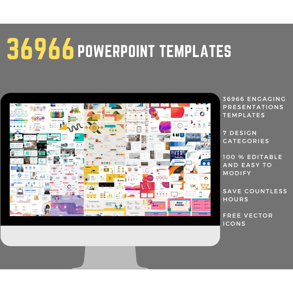 Powerpoint Slides 36966 Templates with 7 Designer Categories Compilation and Free 52,300 Animated Powerpoint Templates