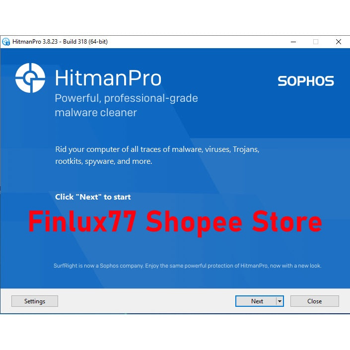 [SELF REDEEM] HitmanPro Malware Spyware Remover Antivirus Hitman Pro Latest 2025 v3.8.44 For Windows