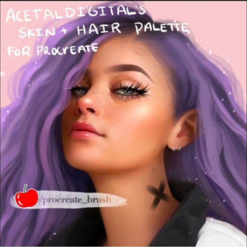 Procreate Acetal’s_neutral_Darker_Skin  - Procreate Brushes