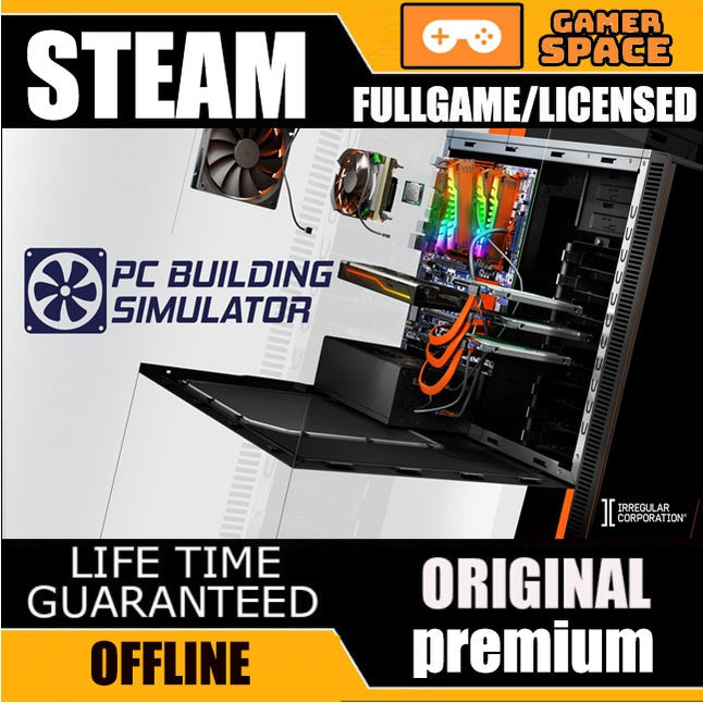 PC Building Simulator STEAM | FULL GAME |  LIFETIME GUARANTEE 24 Hour Auto Delivery