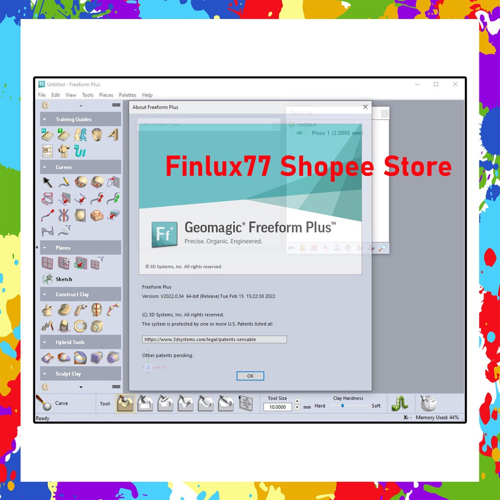 [VIDEO] 3D Systems Geomagic Freeform Plus 2022.0.34 Latest Lifetime For Windows (64-Bit)