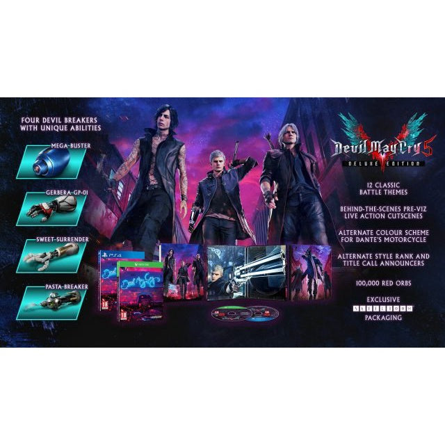 Devil May Cry 5 Deluxe Edition STEAM | FULL GAME |  LIFETIME GUARANTEE 24 Hour Auto Delivery