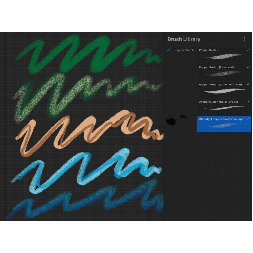 ProcreatePepper_Sketch - Procreate Brushes