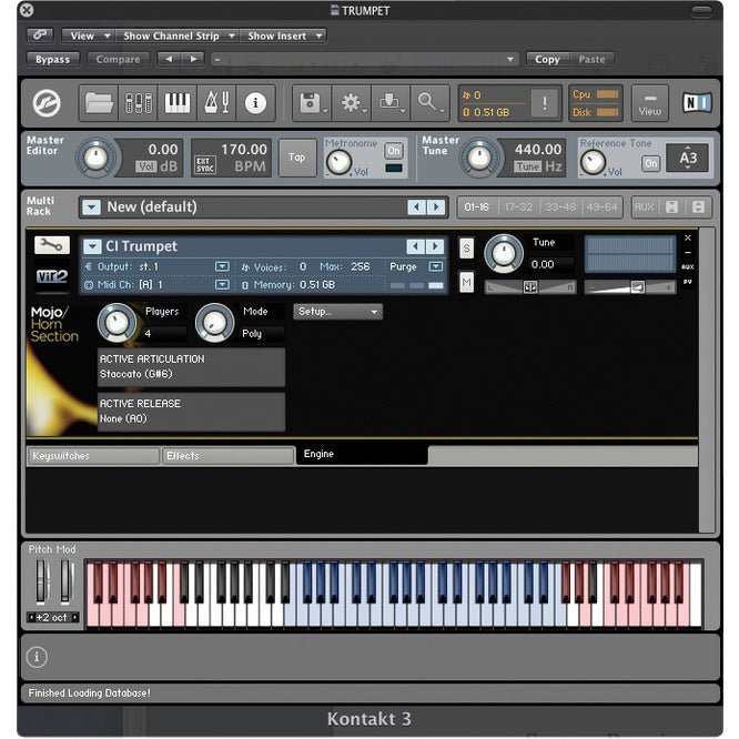 Mojo Horn Section  VIR2 (Win/Mac) *Kontakt Library*