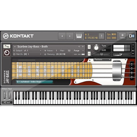 Scarbee Jay-Bass  Native Instruments (Win/Mac) *Kontakt Library*