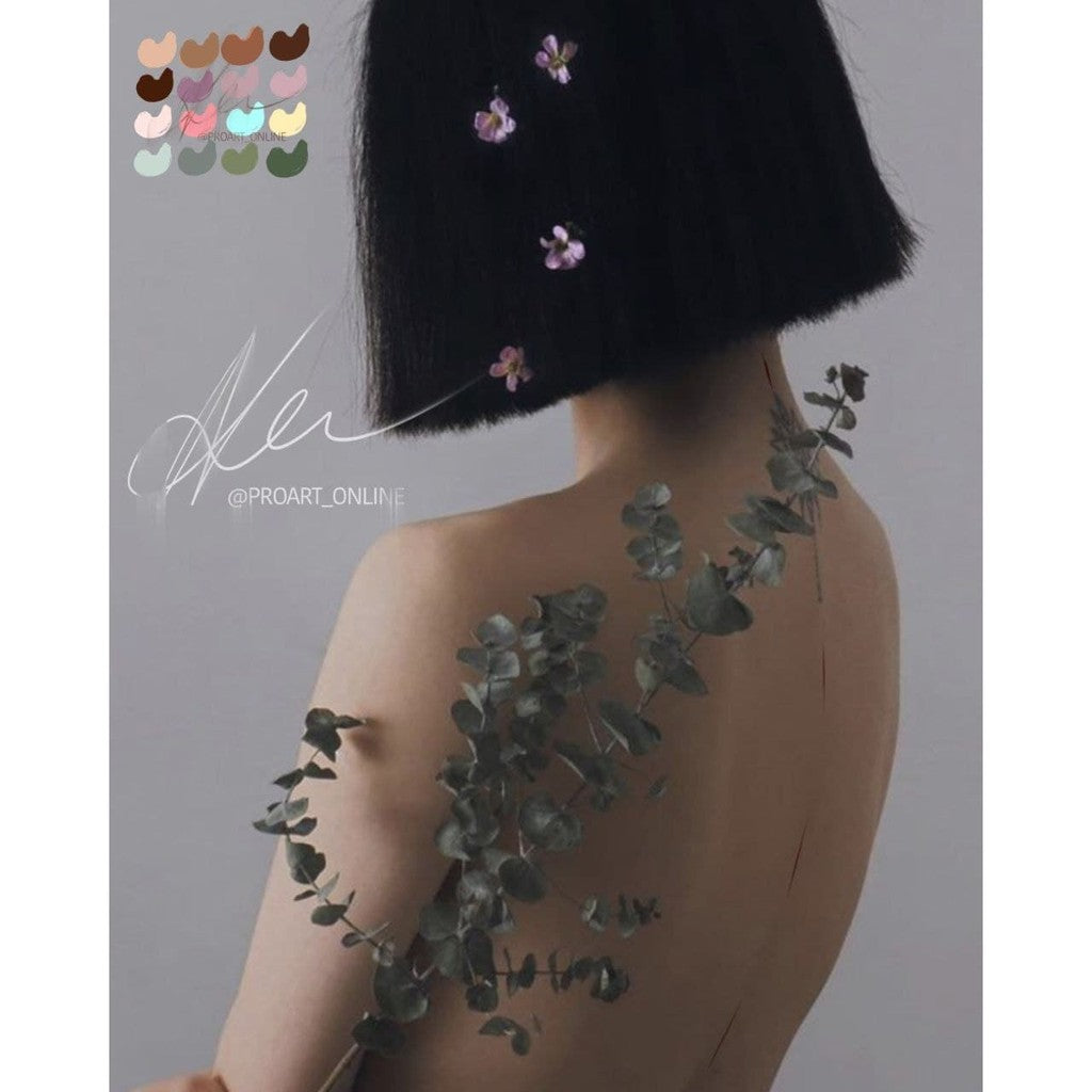 ProcreateHair_procreate- Procreate Brushes