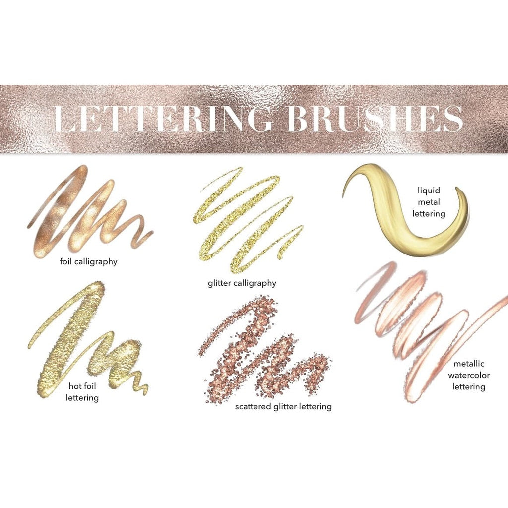 ProcreateGold Rush for Procreate 2nd Edition Brushes