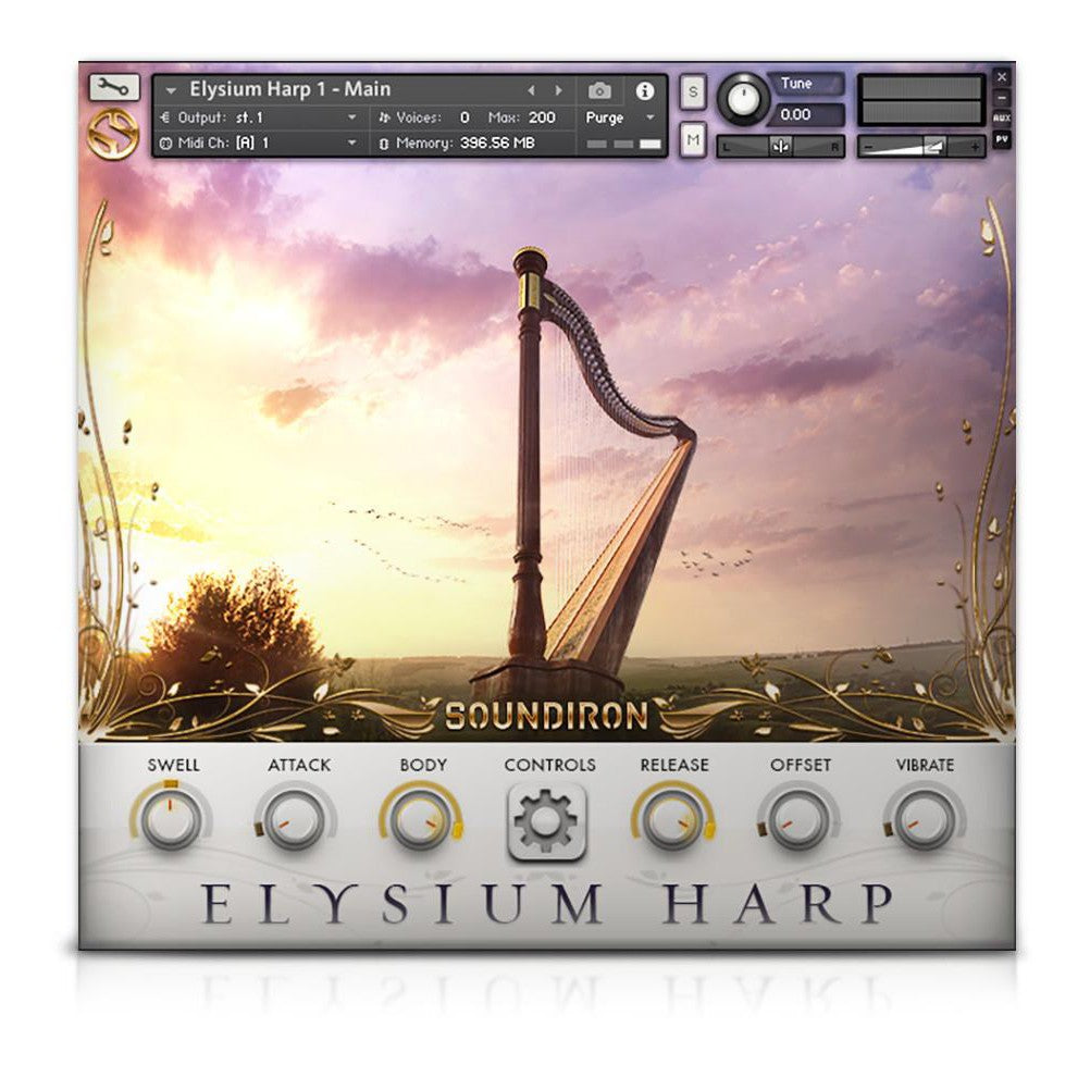 Elysium Harp  Soundiron (Win/Mac) *Kontakt Library*