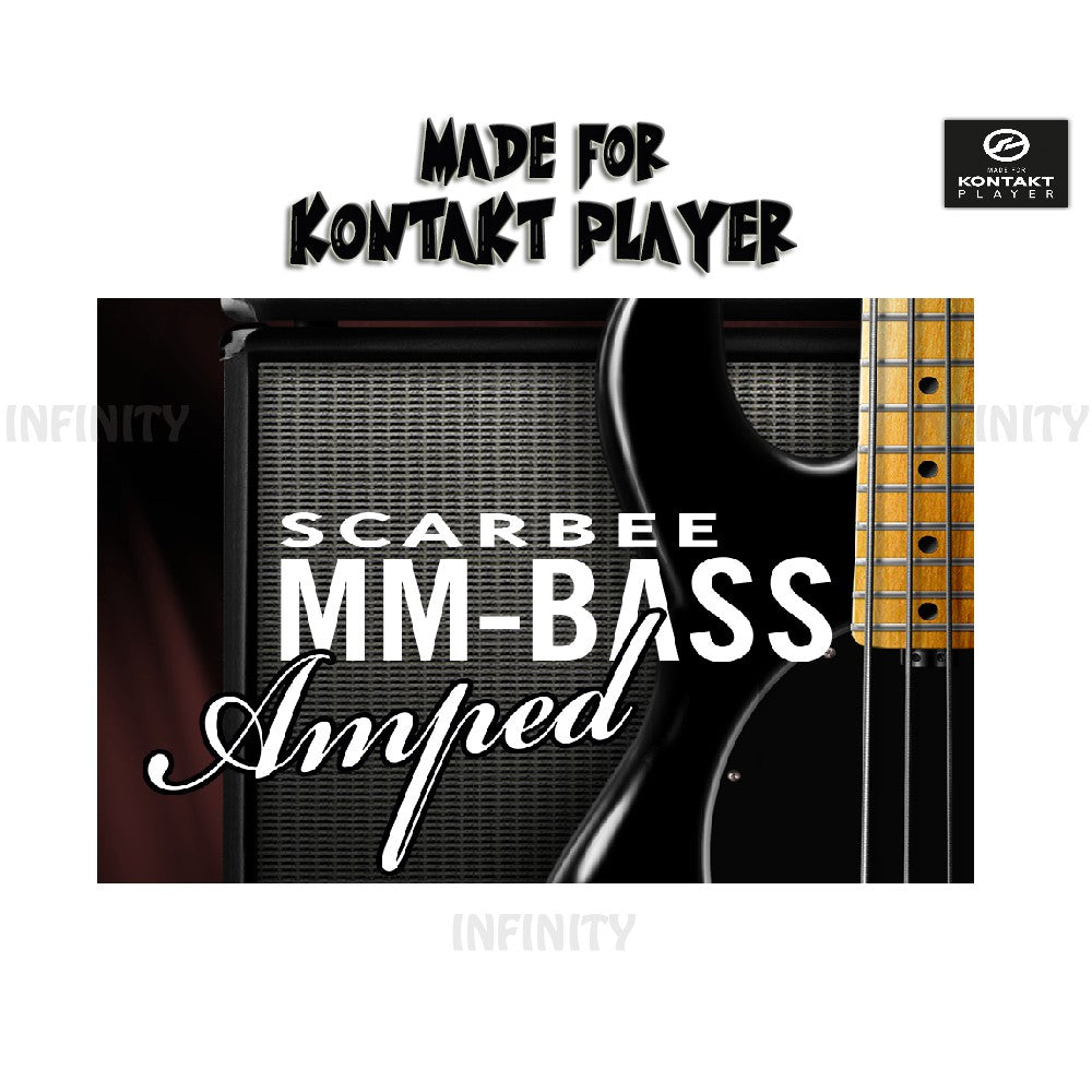Scarbee Mm-Bass Amped  Native Instruments (Win/Mac) *Kontakt Library*