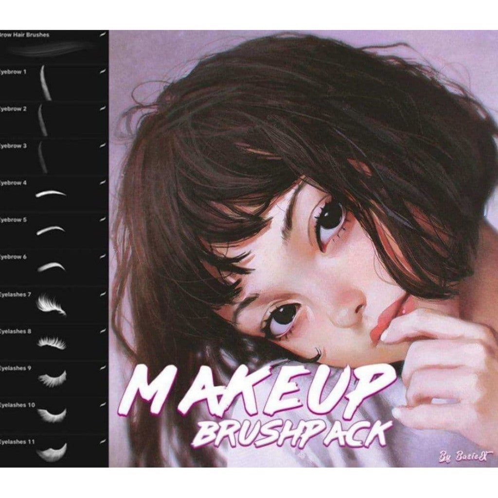 Procreate Makeup Brush pack- Procreate Brushes