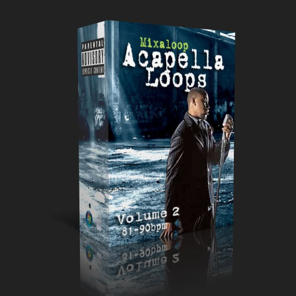 Mixaloop Acapella Loop Pack - Volume 2 (81-90bpm)  Sample Pack