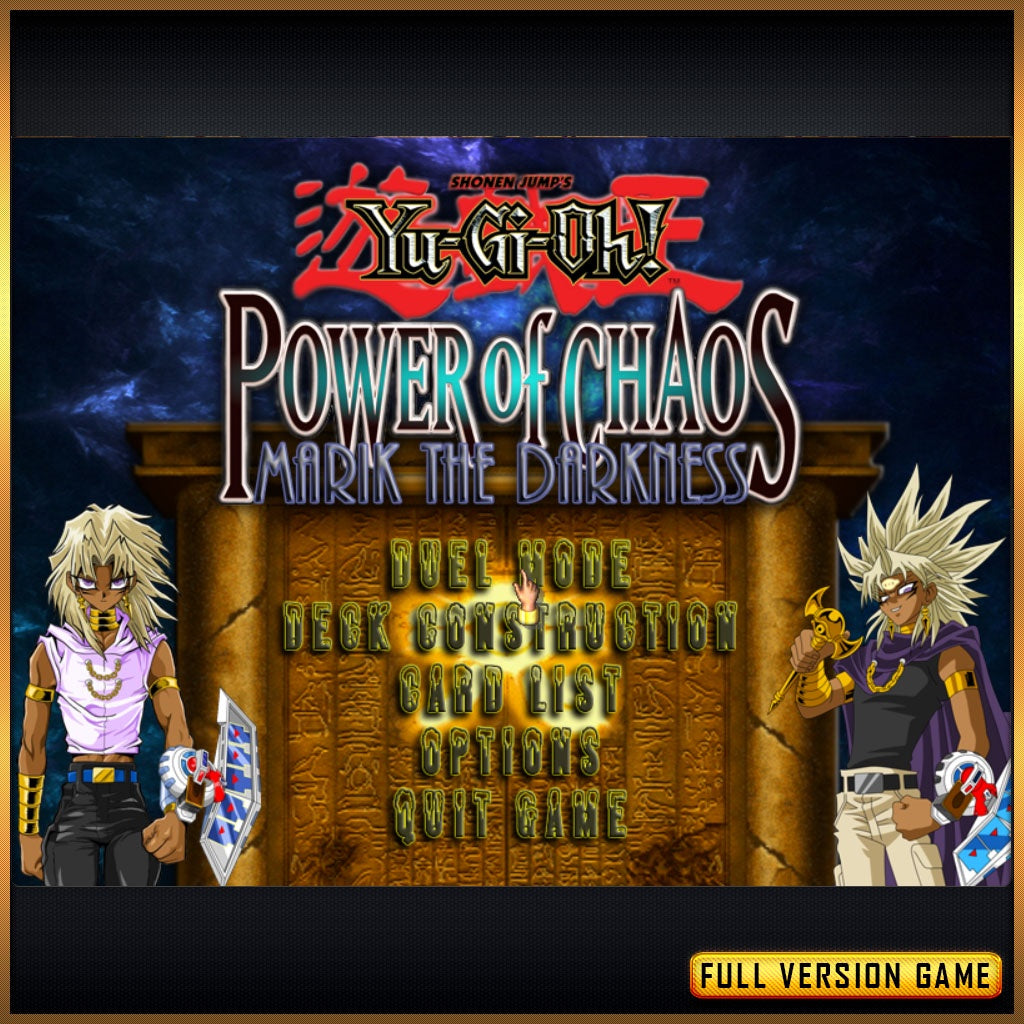 [ PC GAME ][ 4 IN 1 ] Yu-Gi-Oh! Power of ChaosSimulationCard GameYugioh