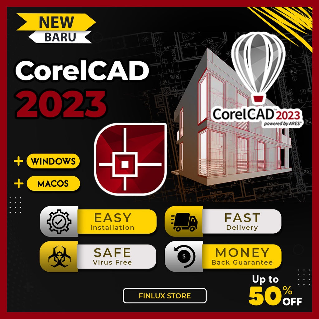 [VIDEO] CorelCAD 2023 Latest Build 22.0.1.1151 Lifetime For Windows & McOS