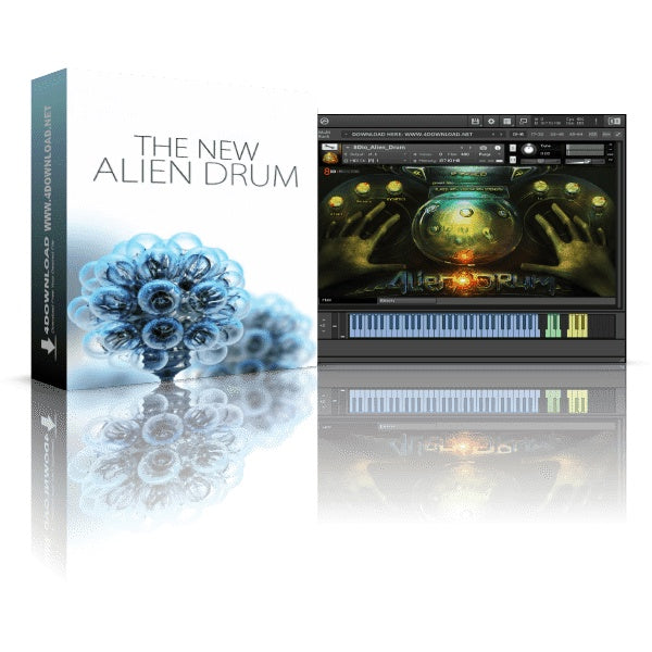 The New Alien Drum v2  8Dio (Win/Mac) *Kontakt Library*