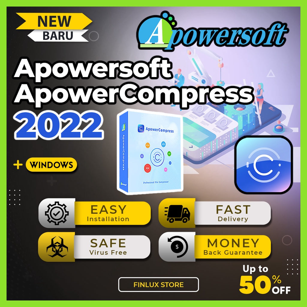 Apowersoft ApowerCompress 1.1.14.2 Latest 2022 Lifetime For Windows