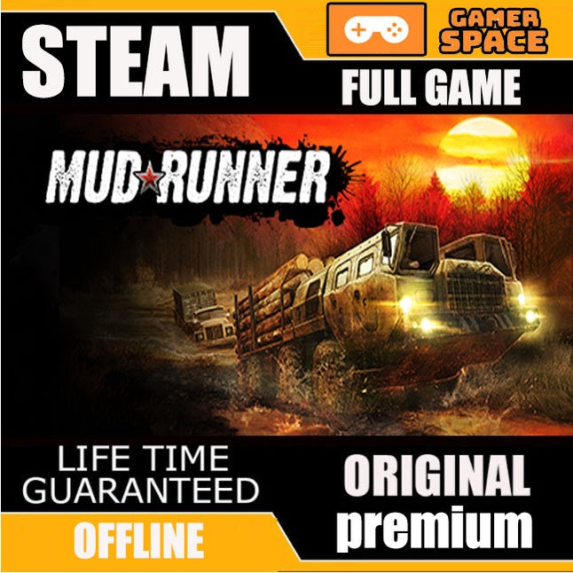 MudRunner STEAM | FULL GAME |  LIFETIME GUARANTEE 24 Hour Auto Delivery