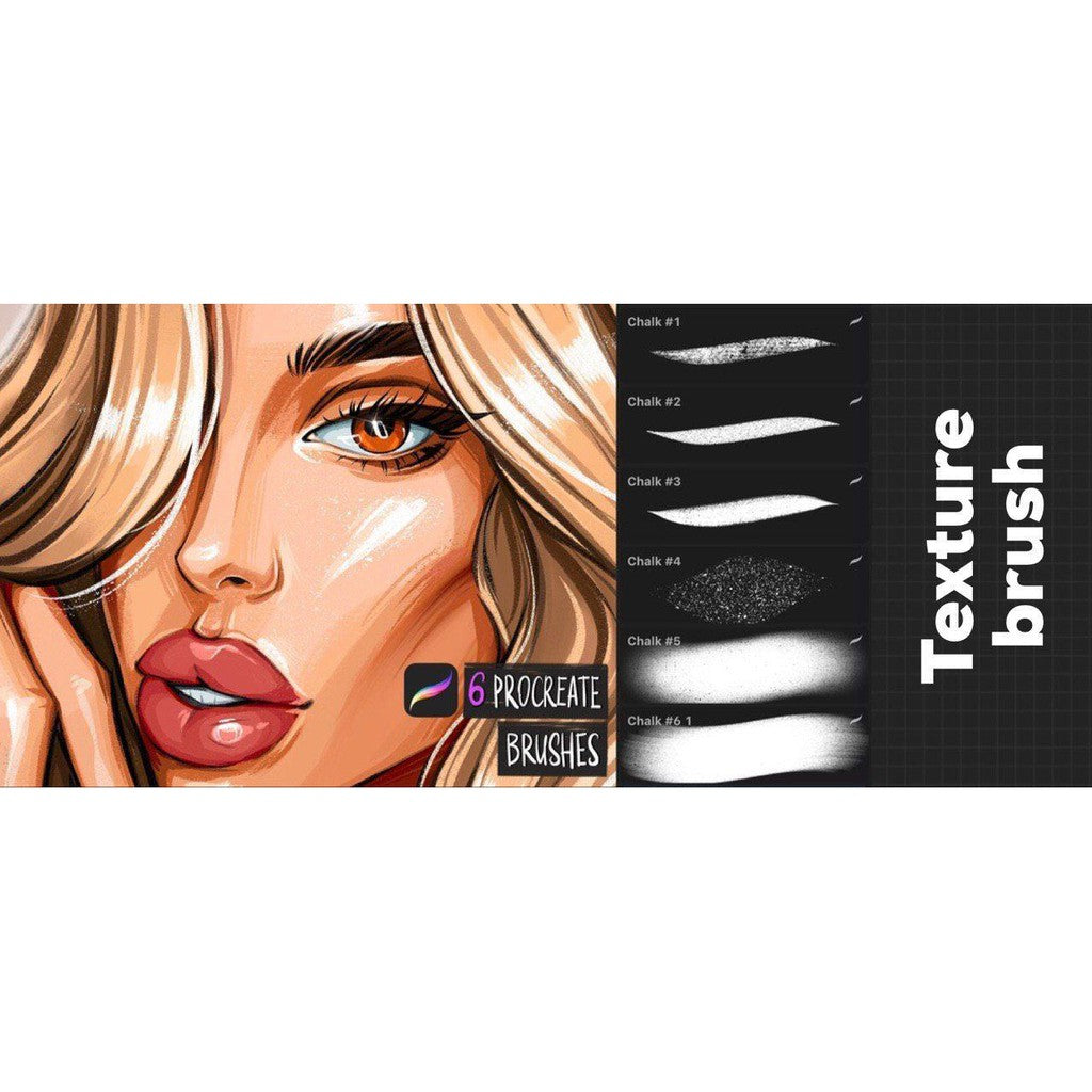 Procreate @katty.arty6_CHALK - Procreate Brushes