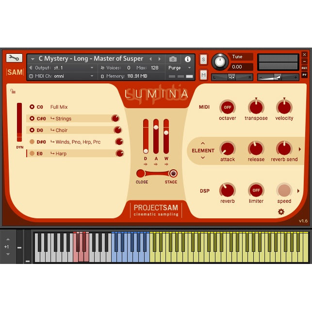 Symphobia 3 Lumina  Project Sam (Win/Mac) *Kontakt Library*