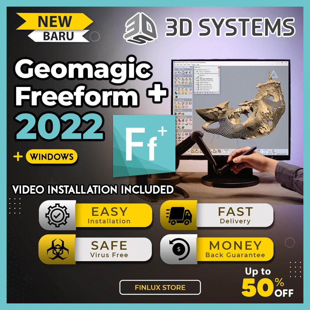 [VIDEO] 3D Systems Geomagic Freeform Plus 2022.0.34 Latest Lifetime For Windows (64-Bit)