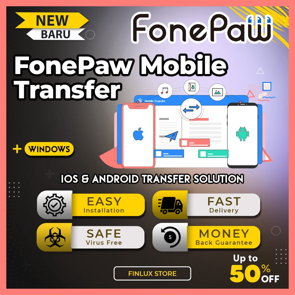FonePaw Mobile Transfer 2.2.0 Lifetime For Windows