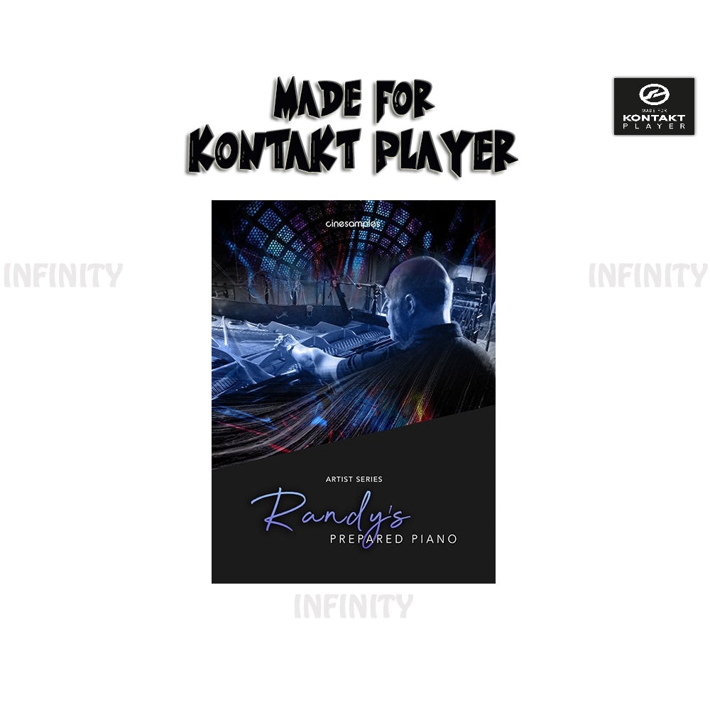 Randy's Prepared Piano  Cinesamples - Artist Series (Win/Mac) *Kontakt Library*