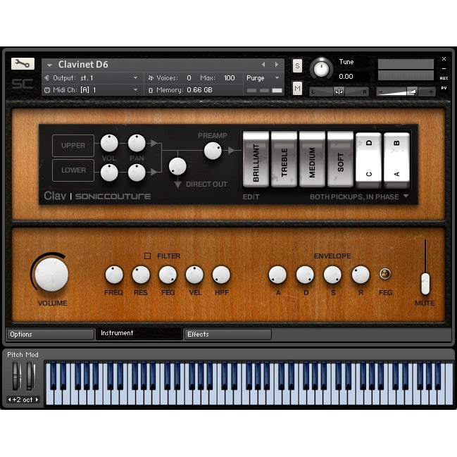 Clav  Soniccouture (Win/Mac) *Kontakt Library*