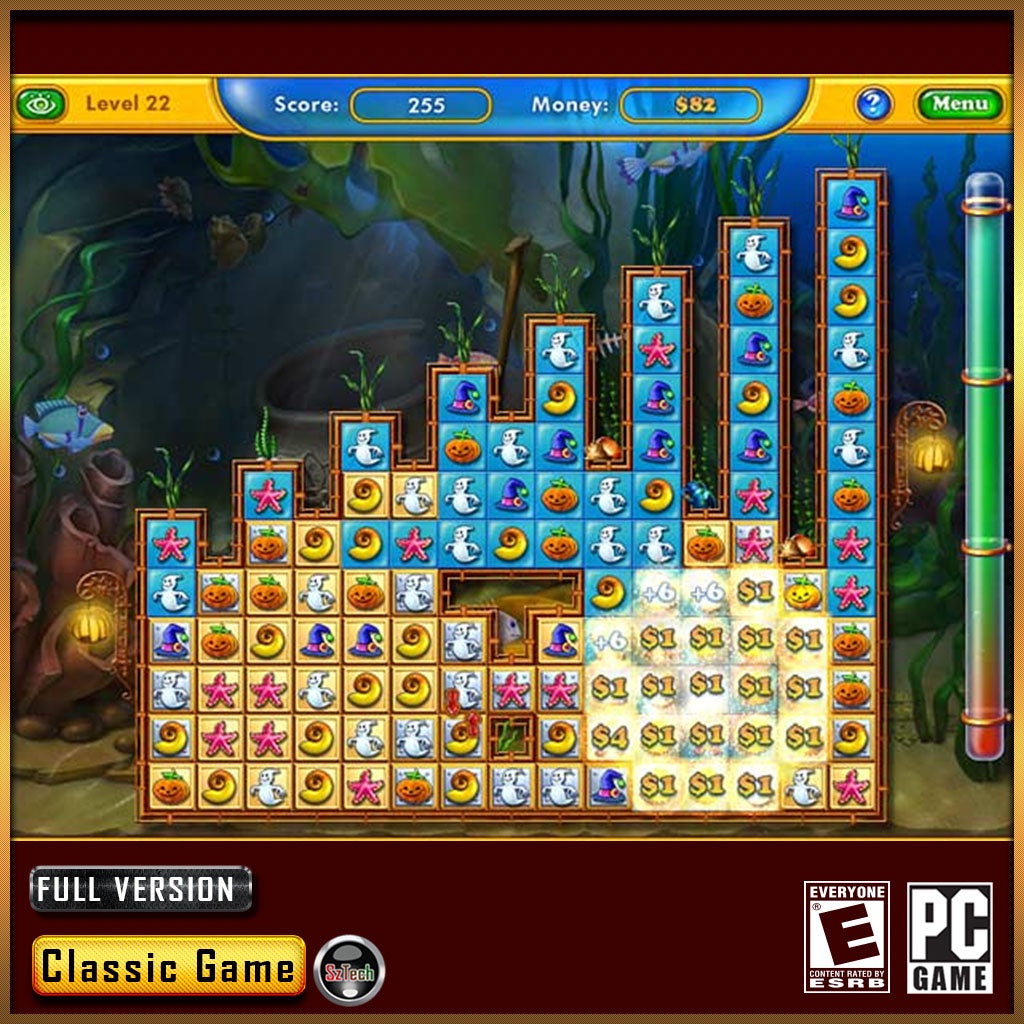 11 Fishdom Collections [PC GAME][ DIGITAL DOWNLOAD][ CLASSIC PC GAMES ][ NOSTALGIA GAMES ][Match Games]