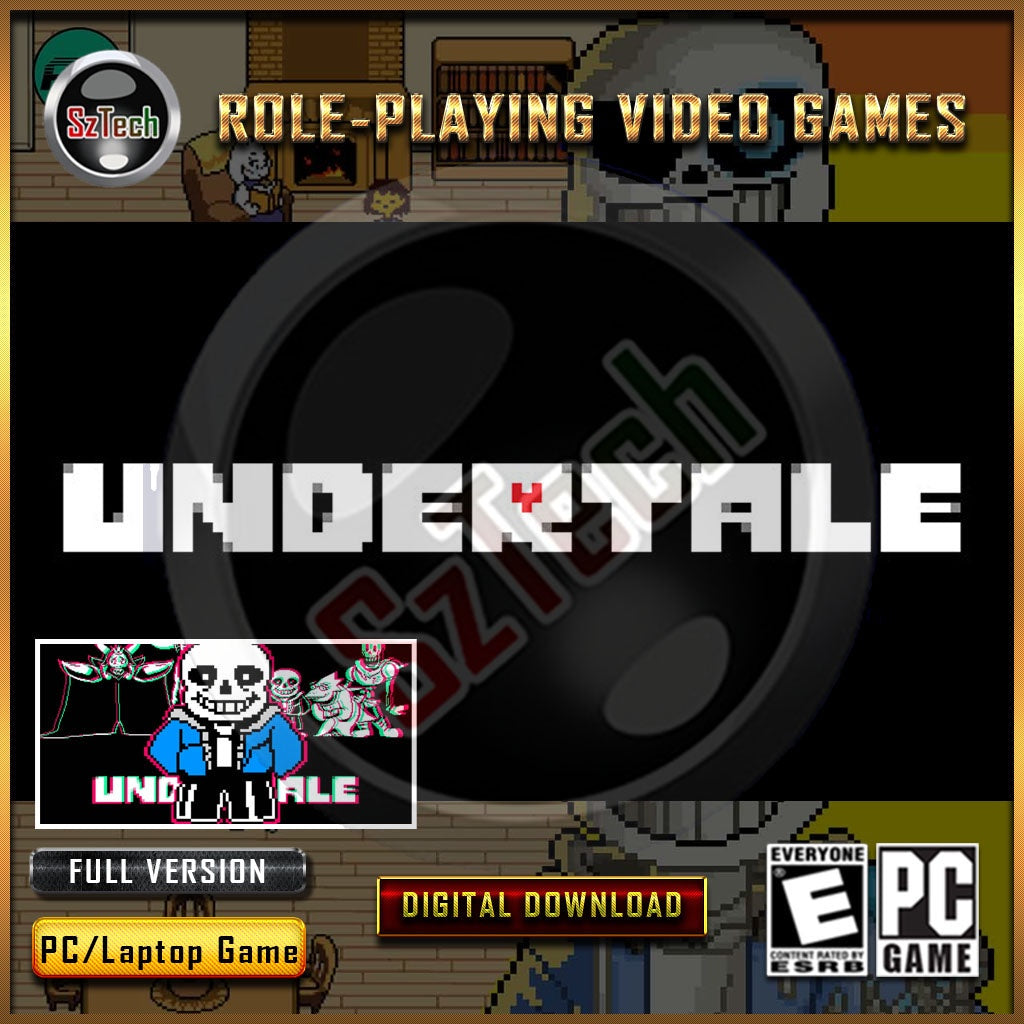 UndertaleRPG Games for PCDigital DownloadCheap & Fast servicePC/Laptop Games