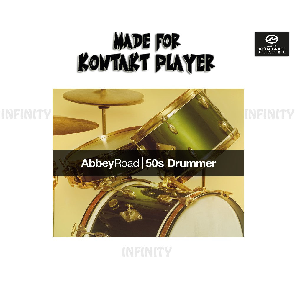 Abbey Road 50S Drummer  Native Instruments (Win/Mac) *Kontakt Library*