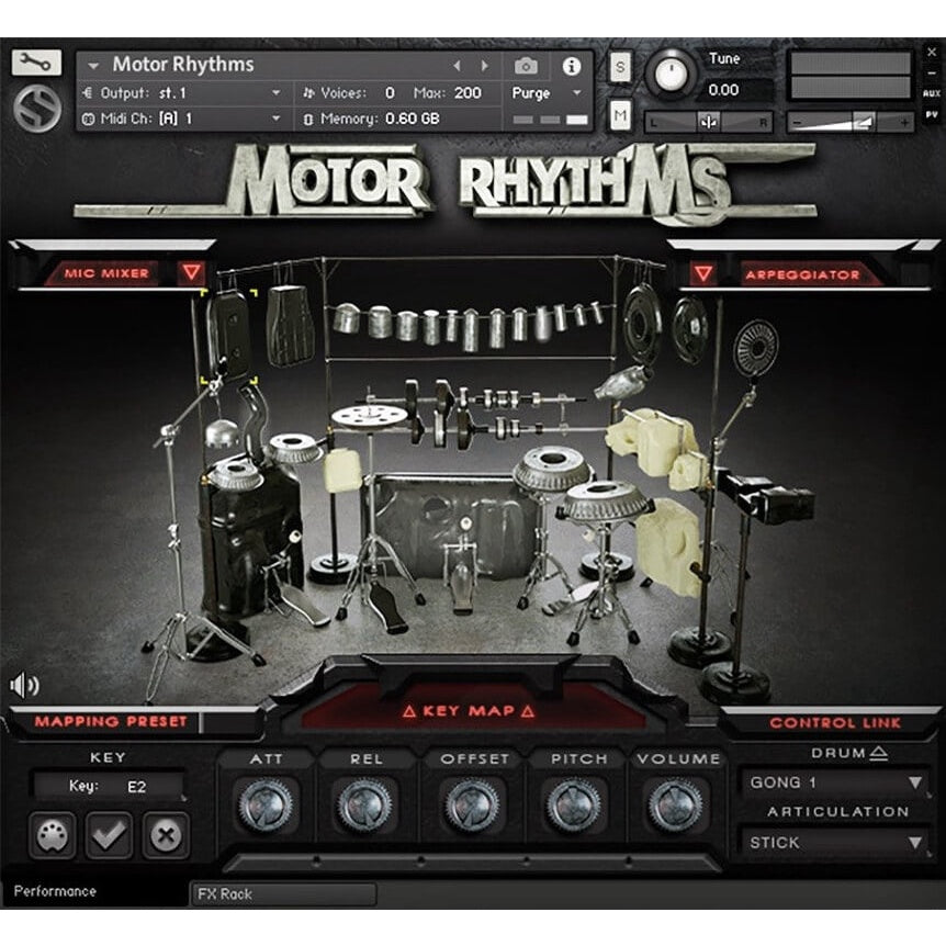Motor Rhythms  Soundiron (Win/Mac) *Kontakt Library*