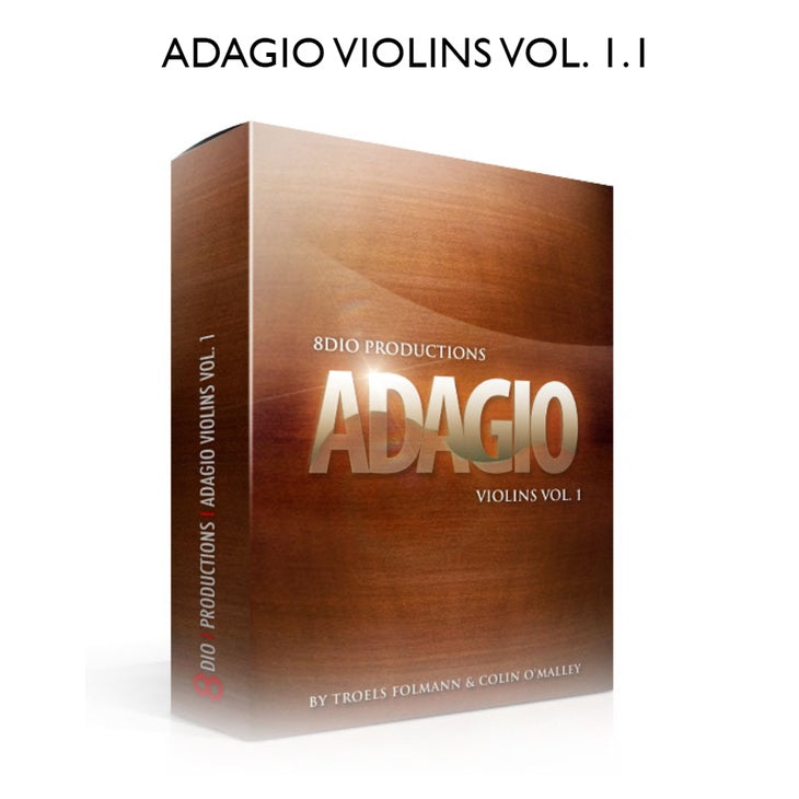 Adagio Violins  8Dio (Win/Mac) *Kontakt Library*
