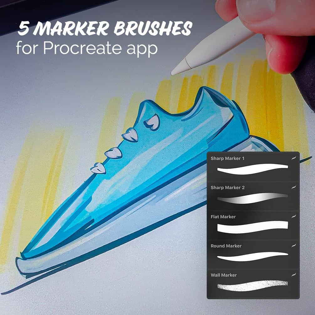 Procreate Marker- Procreate Brushes