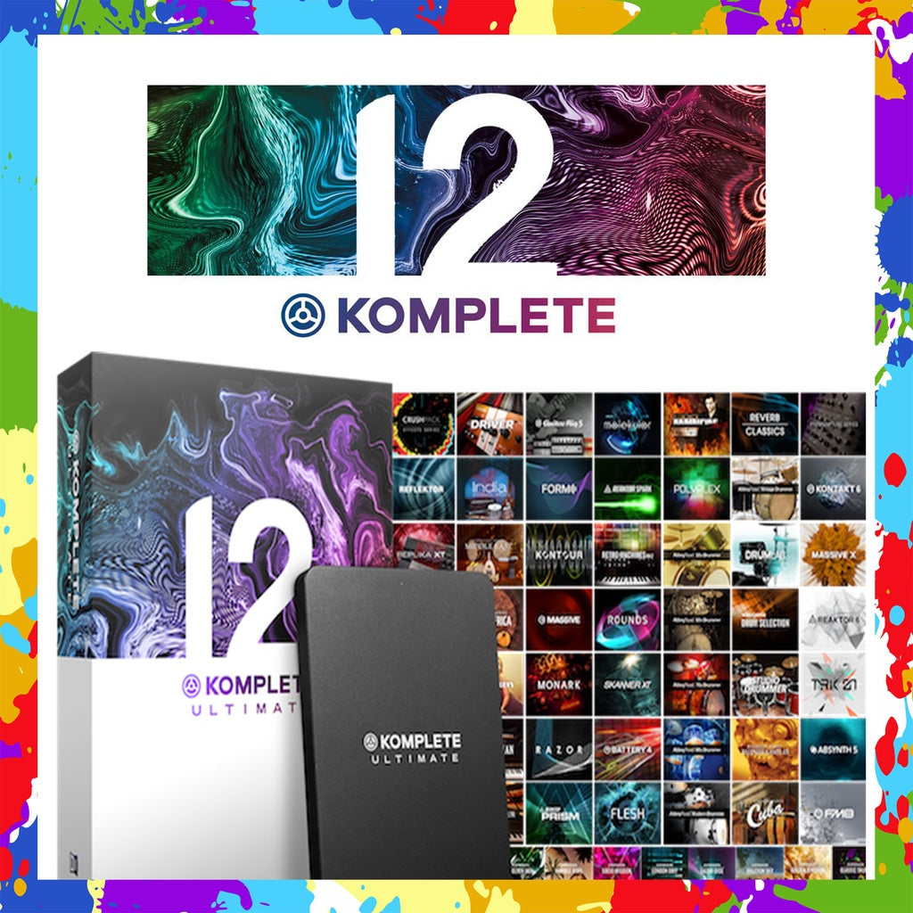 Native Instrument KOMPLETE 12 Ultimate Edition FX Bundle VST AAX Plugin For Windows