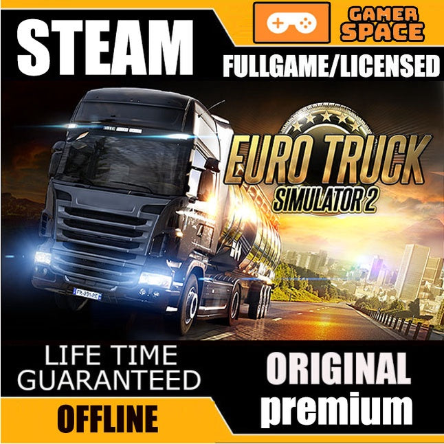 Euro Truck Simulator 2 STEAM | FULL DLC |  LIFETIME GUARANTEE 24 Hour Auto Delivery