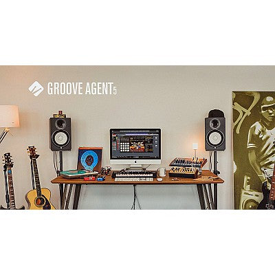 Groove Agent 5 + 35 GB Content  Steinberg (Windows 64 Bit)
