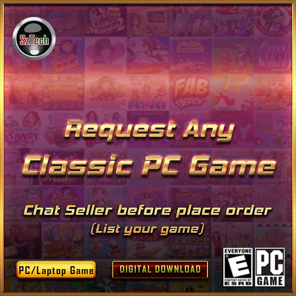 Request any classic PC GamesBigfishPopCapGameHouseNostalgia GameCheap & Fast delivery