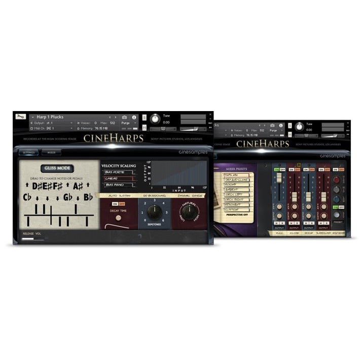 CineHarps  Cinesamples (Win/Mac) *Kontakt Library*