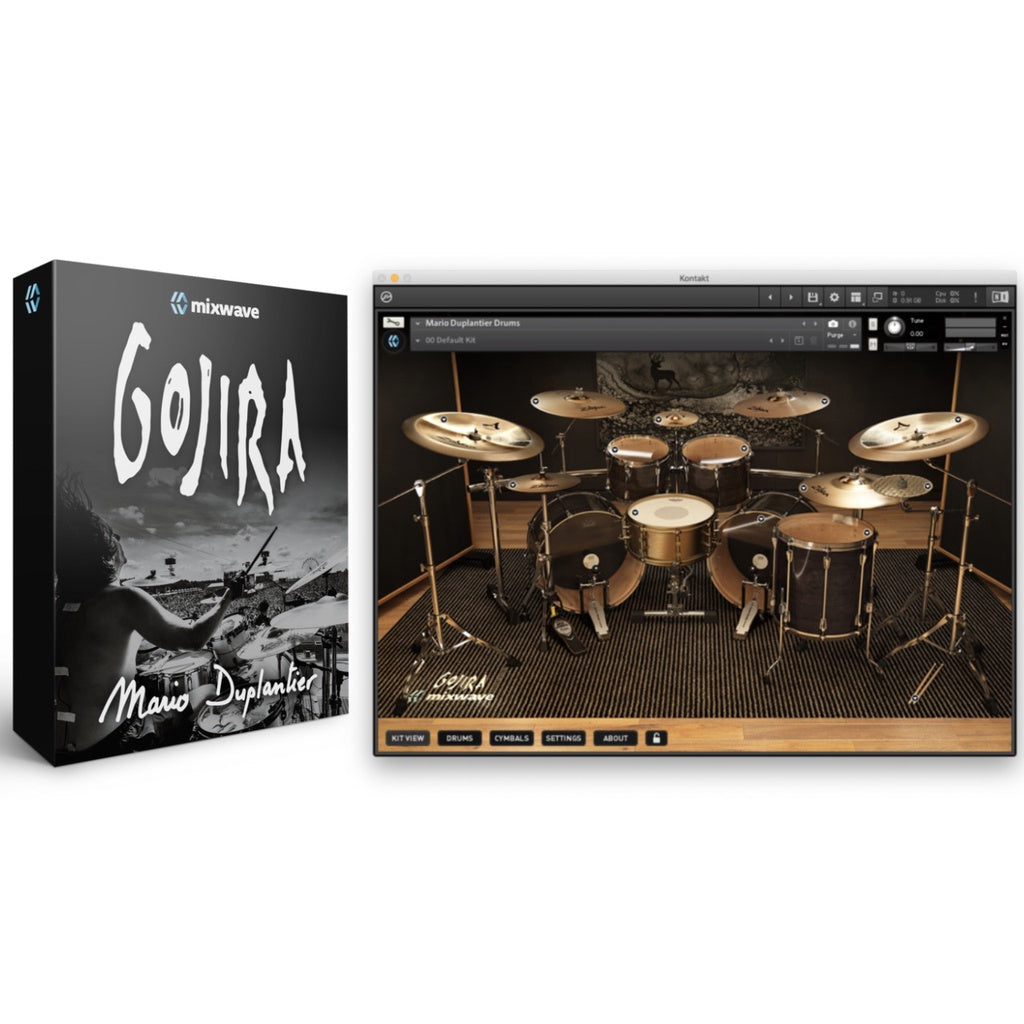 Gojira Mario Duplantier  Mixwave (Win/Mac) *Kontakt Library*