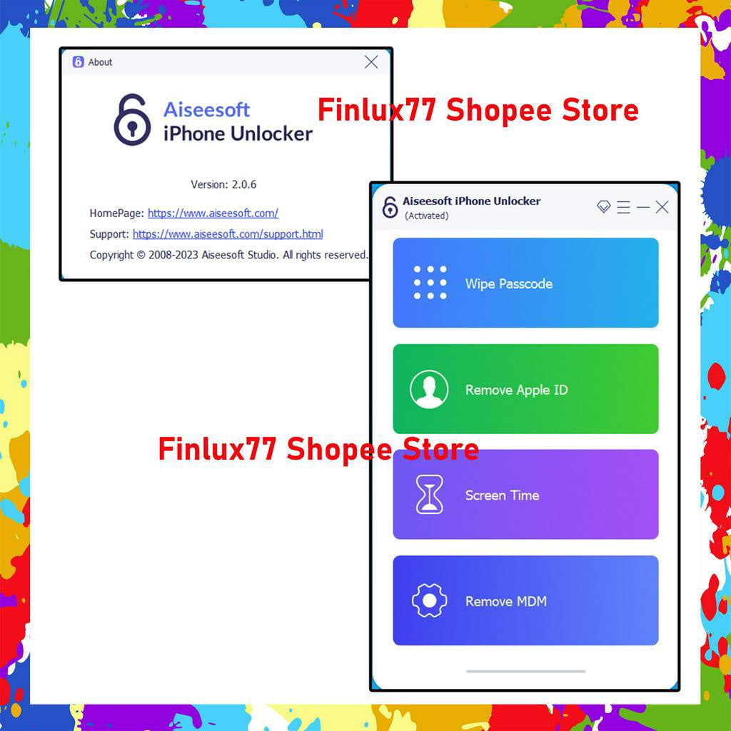 [SELF REDEEM] Aiseesoft iPhone Unlocker v2.1.72 Latest 2025 For Windows | Unlock iOs Passcode Password Apple ID