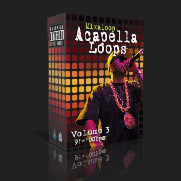 Mixaloop Acapella Loop Pack - Volume 3 (91-100bpm)  Sample Pack