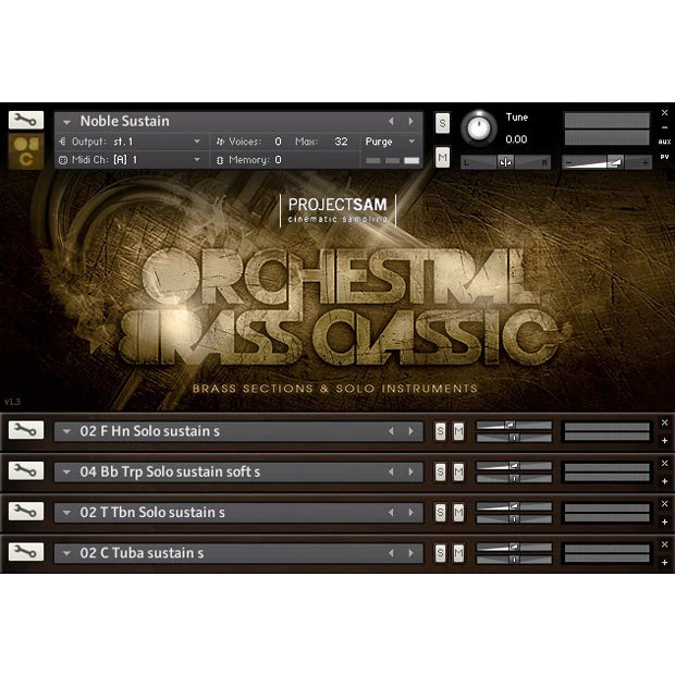 Orchestral Brass Classic  Project Sam (Win/Mac) *Kontakt Library*