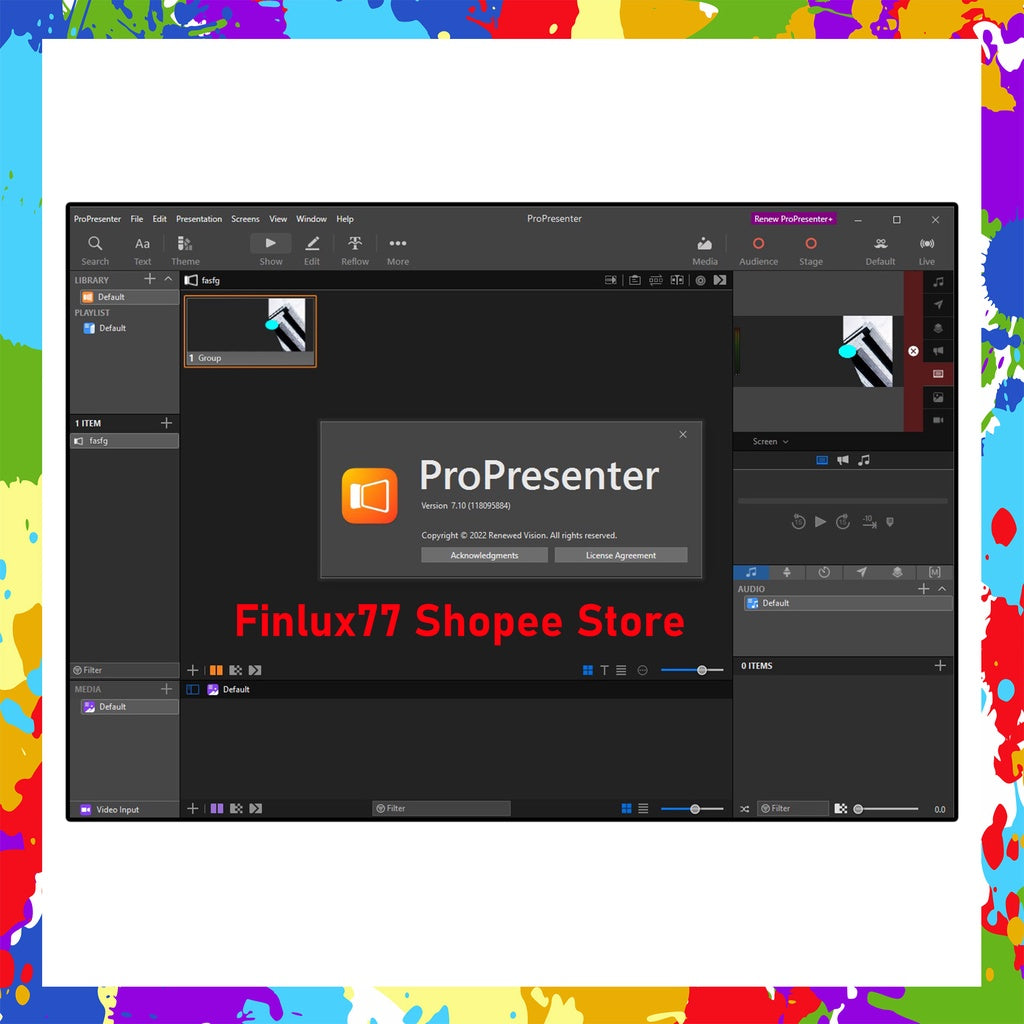 [SELF REDEEM] ProPresenter 7 v7.16 Latest Update 2024 Lifetime For Windows & McOS (64-Bit)