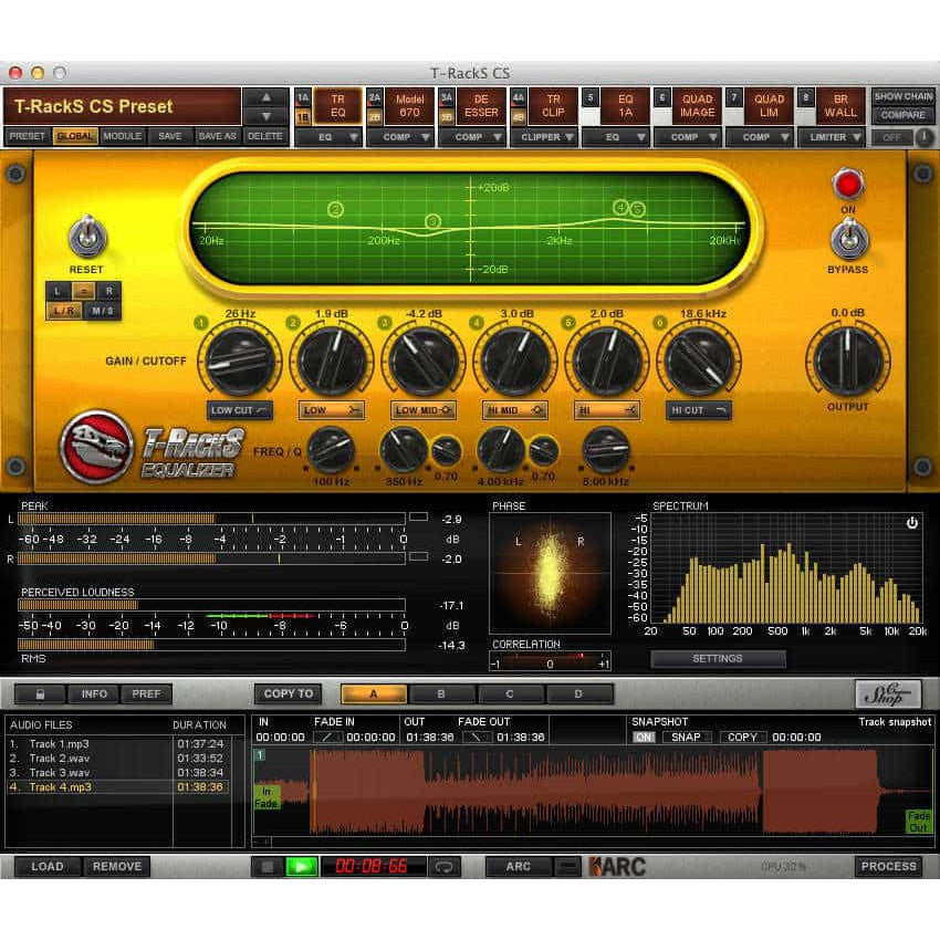 T-RackS CS V4.5  IK Multimedia (Windows)