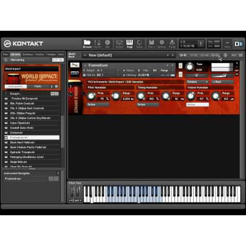 World Impact: Global Percussion  VIR2 (Win/Mac) *Kontakt Library*