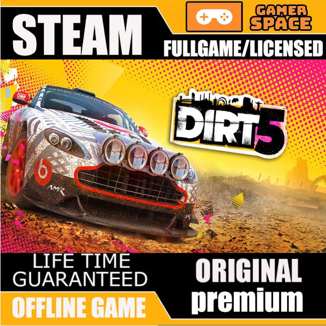 DIRT 5 STEAM | FULL GAME |  LIFETIME GUARANTEE 24 Hour  Auto Delivery