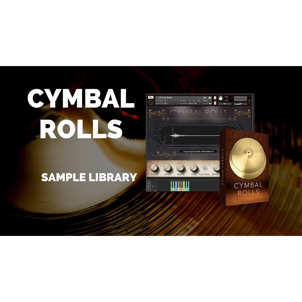 Cymbal Rolls  VSTBuzz (Win/Mac) *Kontakt Library*