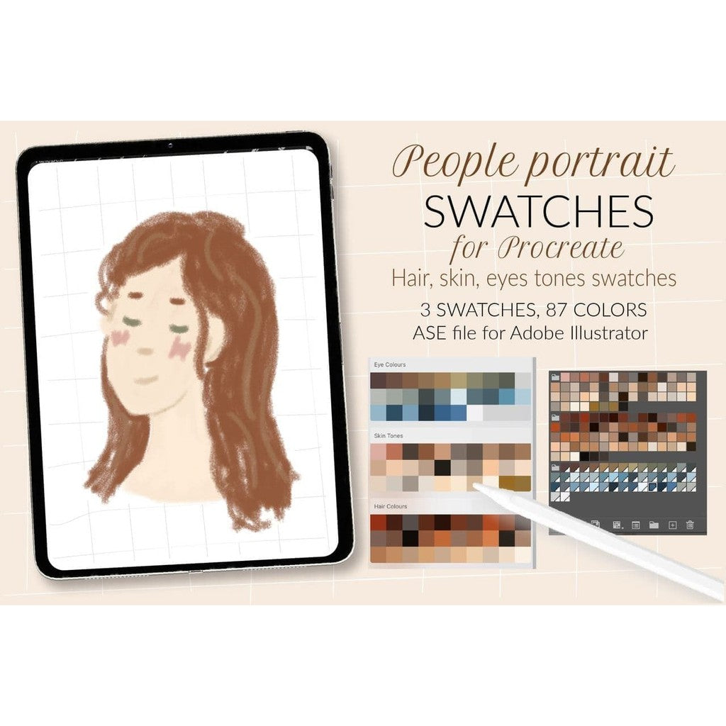 Procreate Skin_Tones- Procreate Brushes
