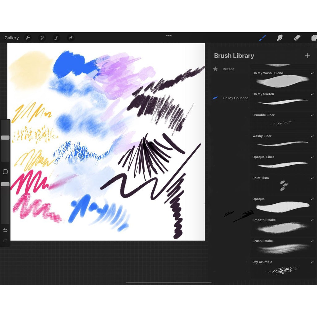 Procreategouche- Procreate Brushes